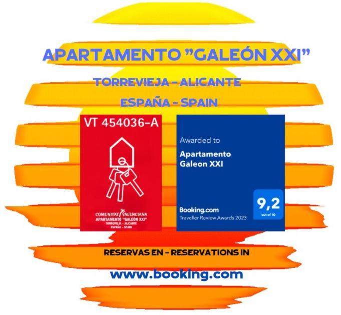 Ferienwohnung Apartamento Galeon XXI Torrevieja Exterior foto